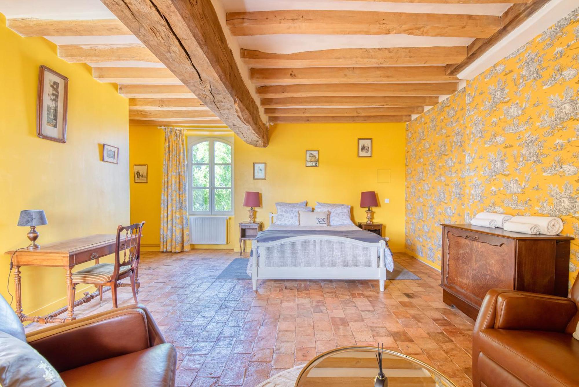 La Fontaine Du Mont Hotel Mûrs-Erigné Kültér fotó