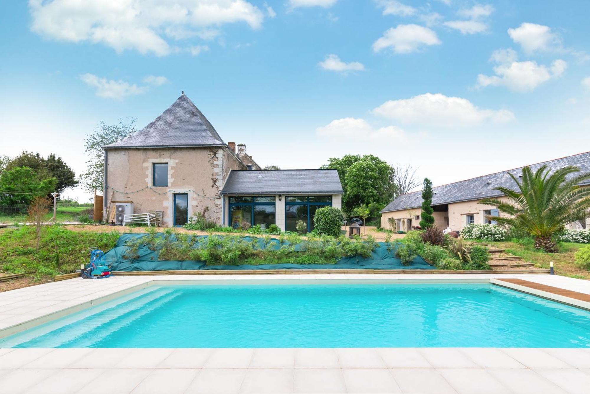La Fontaine Du Mont Hotel Mûrs-Erigné Kültér fotó